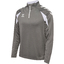 hmlCORE 2.0 HALF ZIP steelgraywhite