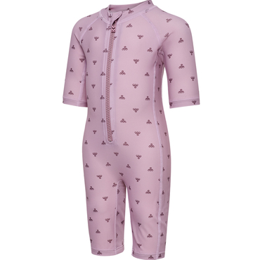 hmlMINI BEE AOP SWIMSUIT 3/4 SL