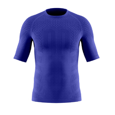 Sports Compression Shirt Short Sleeve Men-2353439