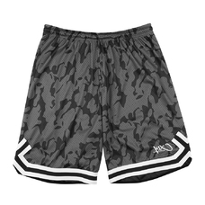HARDWOOD BIG HOLE MESH DOUBLE X SHORTS-720989