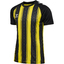 hmlMATCH STRIPED JERSEY S/S blazingyellowblack