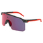 Expedition Shield Sonnenbrille mattedarksmokegreyredmirror