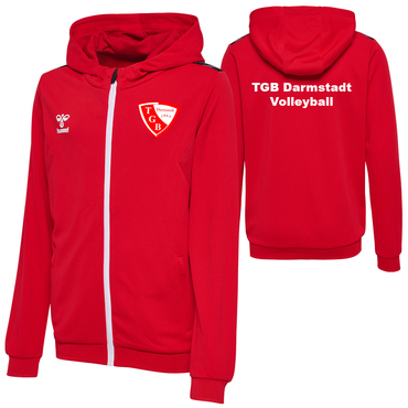 TGB Darmstadt Volleyball AUTHENTIC PL ZIP HOODIE KIDS