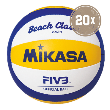 20ER BALLPAKET BEACHVOLLEYBALL BEACH CLASSIC VX30