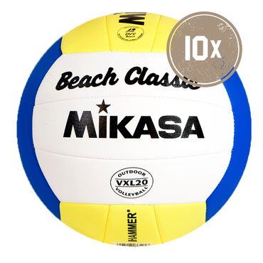 10ER BALLPAKET BEACHVOLLEYBALL BEACH CLASSIC VXL 20