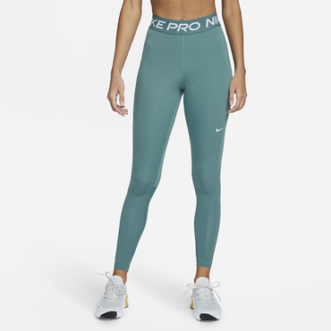 PRO WOMEN'S MID-RISE MESH-PANELED LEGGINGS