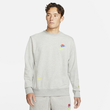 Nike Essential French Terry Crew Sweatshirt Sweatshirt grau günstig kaufen  - weplayvolleyball.de