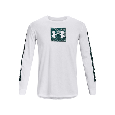 CAMO BOXED GRAPHIC SWEATSHIRT
