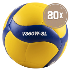 20ER BALLPAKET VOLLEYBALL V360W-SL