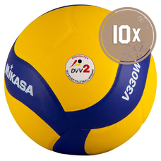 10er Ballpaket VOLLEYBALL V330W-DVV2-2411028